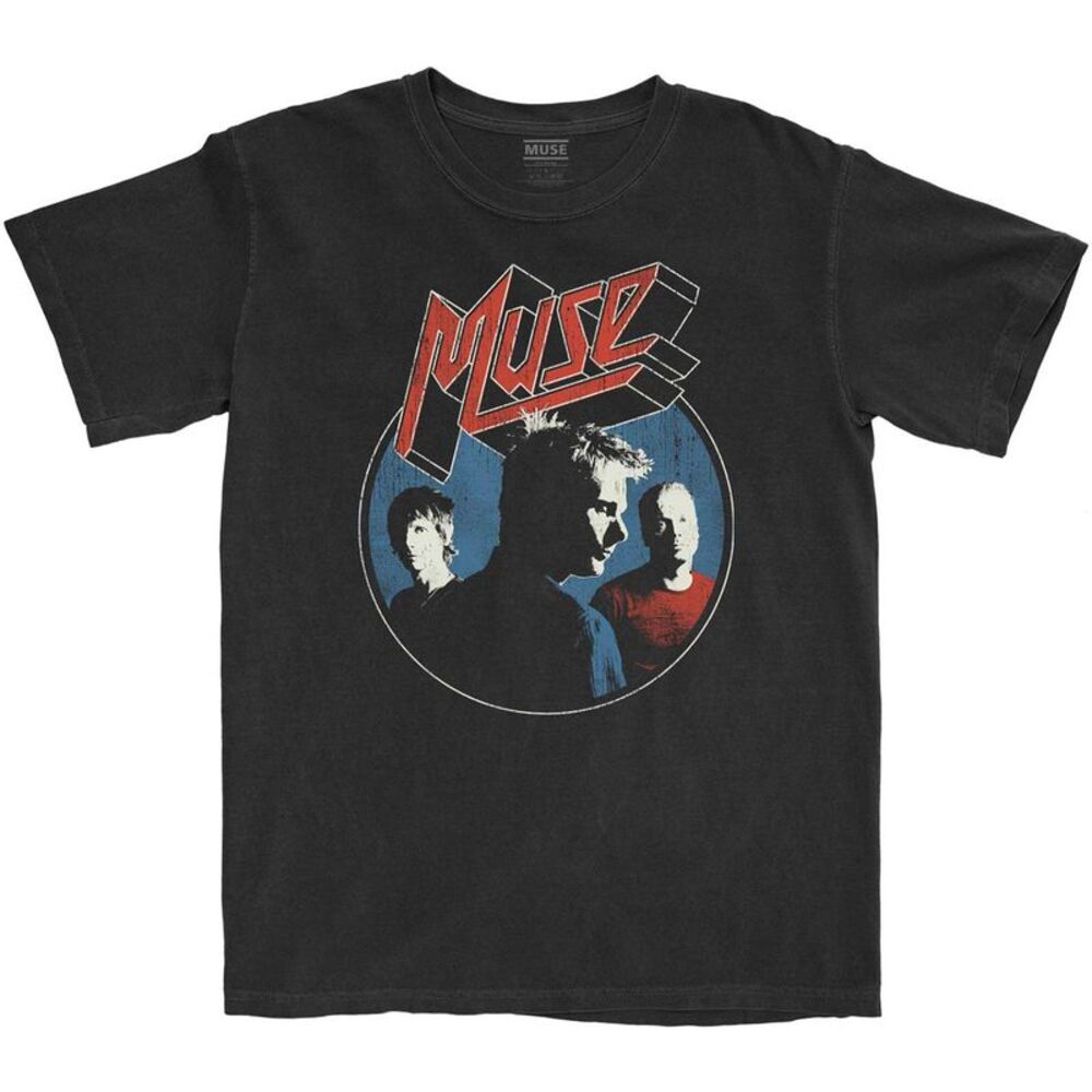 Muse Unisex Adult Get Down Bodysuit Cotton T-Shirt / Black